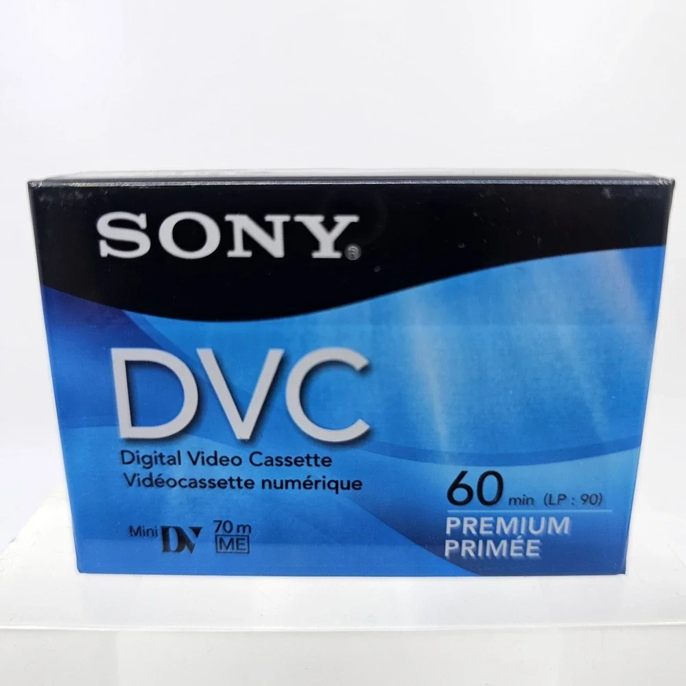 Sony Mini DV Digital Video Cassette DVC 60min LP90 Premium Tape